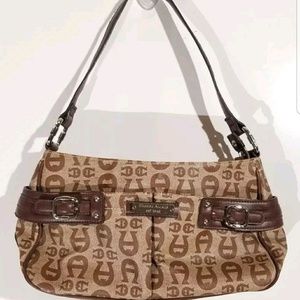 Medium to large Etienne Aigner Handbag Signature B